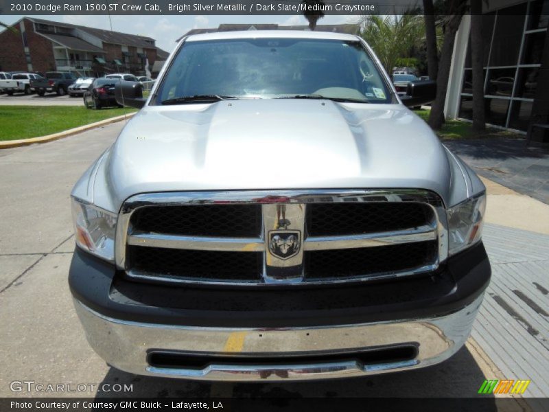 Bright Silver Metallic / Dark Slate/Medium Graystone 2010 Dodge Ram 1500 ST Crew Cab