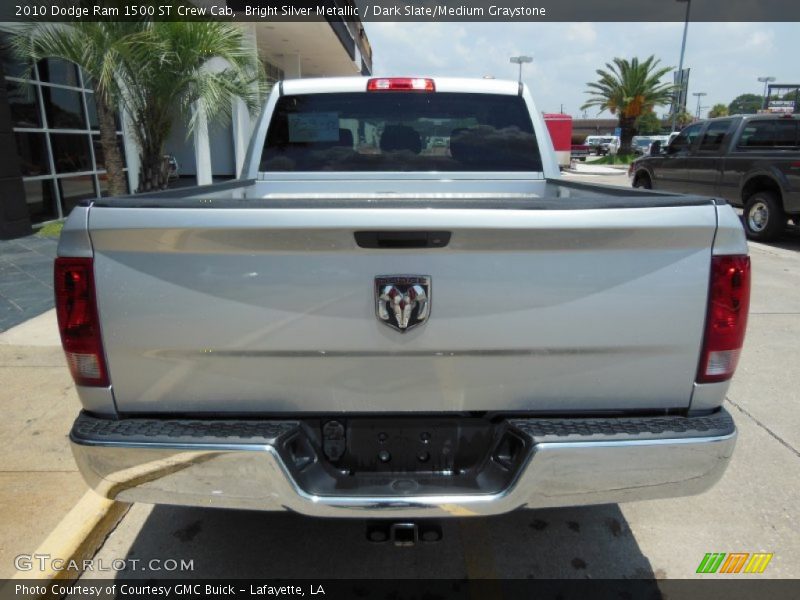 Bright Silver Metallic / Dark Slate/Medium Graystone 2010 Dodge Ram 1500 ST Crew Cab