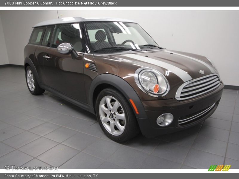 Hot Chocolate Metallic / Grey/Black 2008 Mini Cooper Clubman
