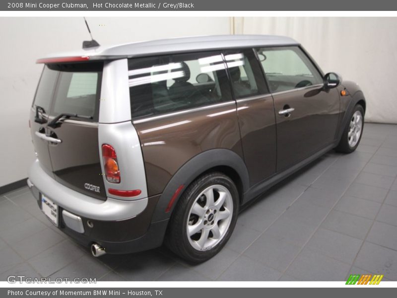 Hot Chocolate Metallic / Grey/Black 2008 Mini Cooper Clubman