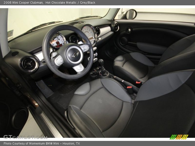 Hot Chocolate Metallic / Grey/Black 2008 Mini Cooper Clubman