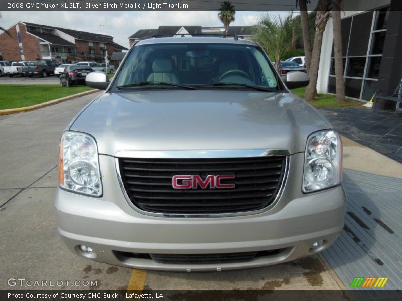 Silver Birch Metallic / Light Titanium 2008 GMC Yukon XL SLT