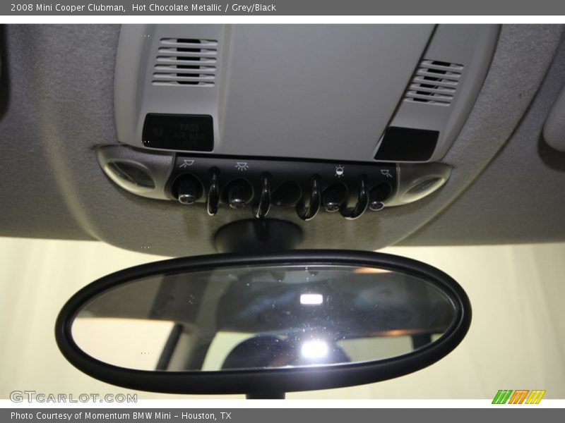 Hot Chocolate Metallic / Grey/Black 2008 Mini Cooper Clubman