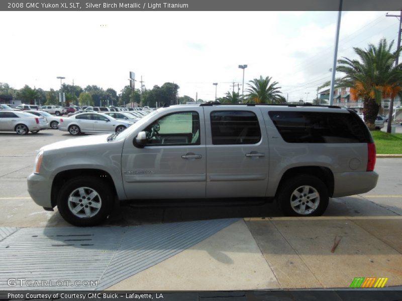 Silver Birch Metallic / Light Titanium 2008 GMC Yukon XL SLT