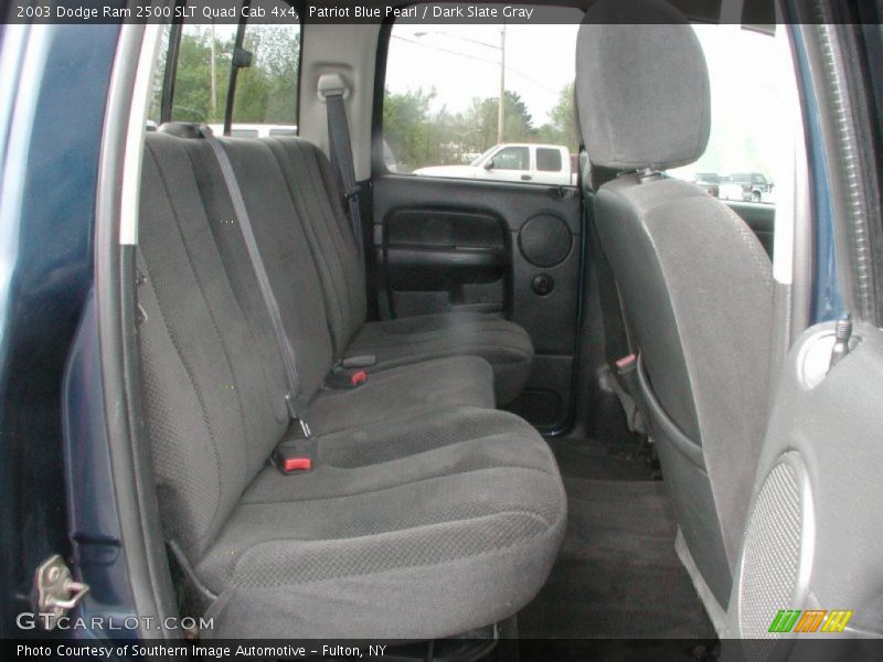 Patriot Blue Pearl / Dark Slate Gray 2003 Dodge Ram 2500 SLT Quad Cab 4x4