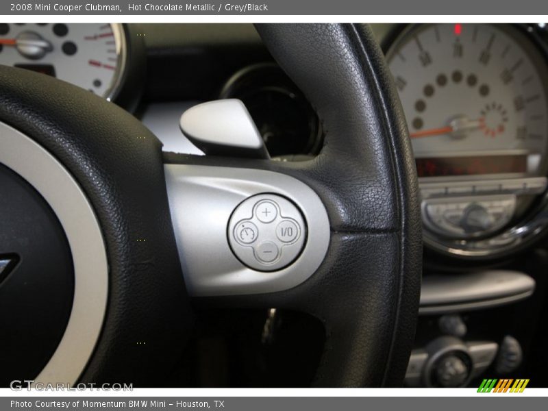 Hot Chocolate Metallic / Grey/Black 2008 Mini Cooper Clubman