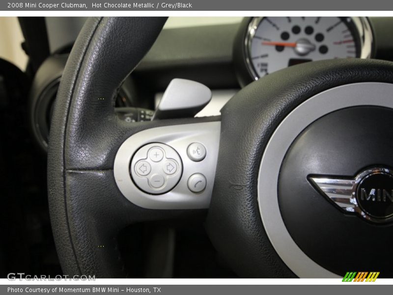 Hot Chocolate Metallic / Grey/Black 2008 Mini Cooper Clubman