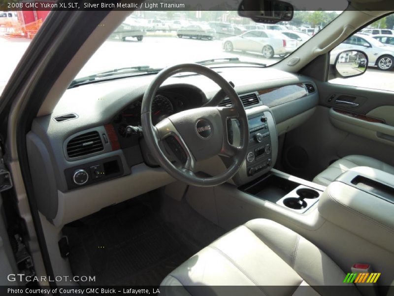 Silver Birch Metallic / Light Titanium 2008 GMC Yukon XL SLT