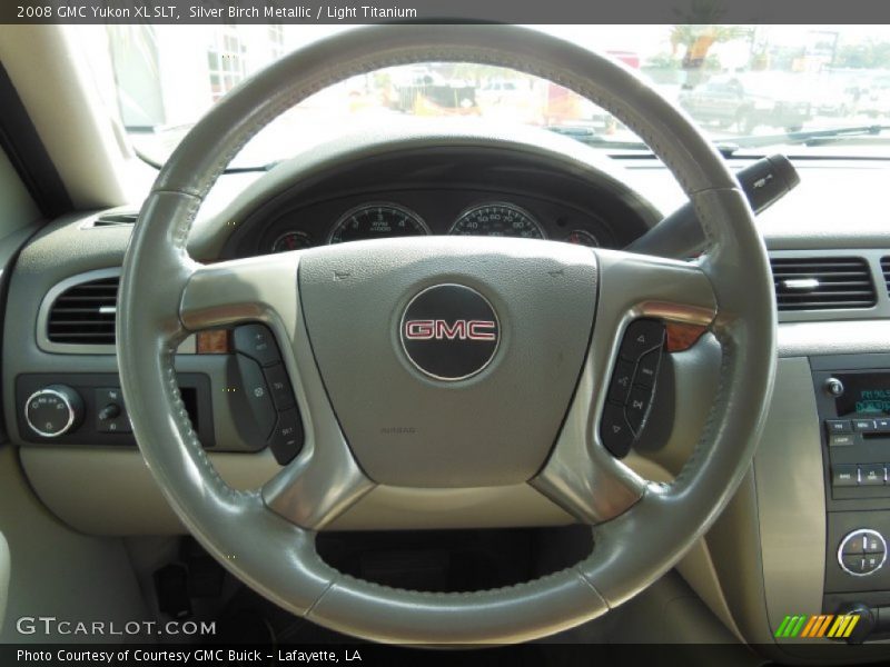 Silver Birch Metallic / Light Titanium 2008 GMC Yukon XL SLT