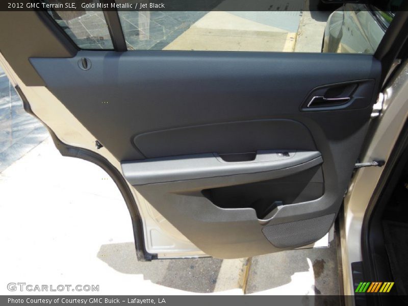 Gold Mist Metallic / Jet Black 2012 GMC Terrain SLE