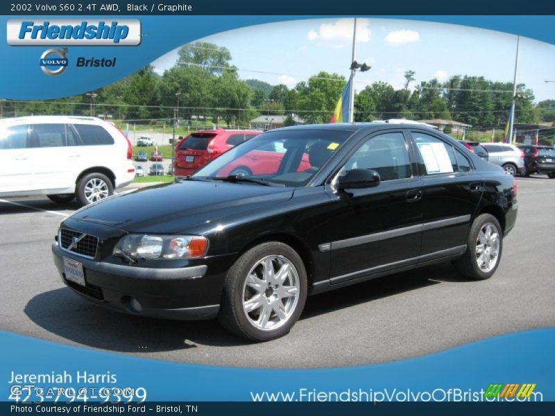Black / Graphite 2002 Volvo S60 2.4T AWD