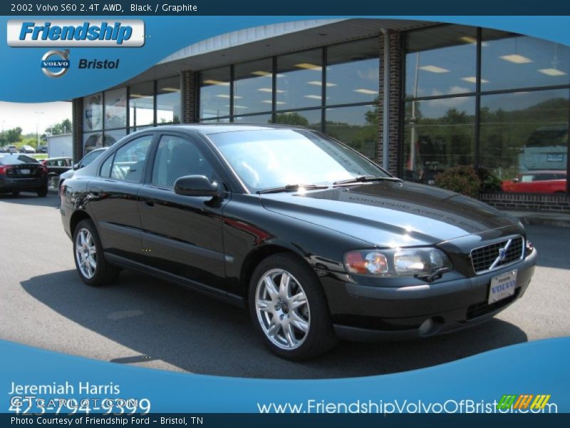 Black / Graphite 2002 Volvo S60 2.4T AWD