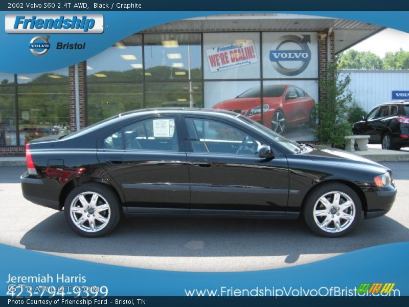 Black / Graphite 2002 Volvo S60 2.4T AWD