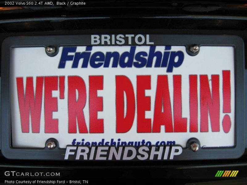 Black / Graphite 2002 Volvo S60 2.4T AWD