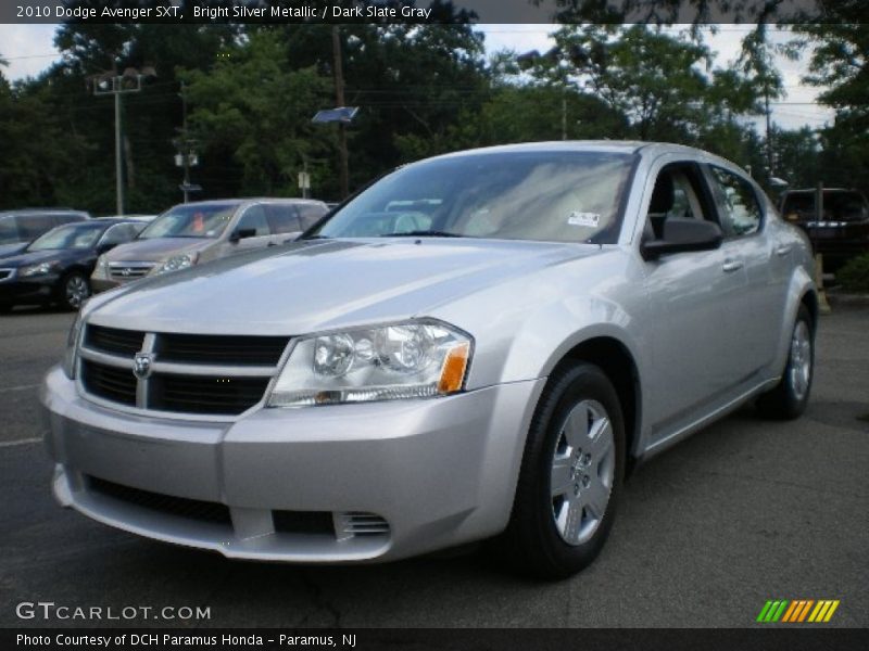 Bright Silver Metallic / Dark Slate Gray 2010 Dodge Avenger SXT