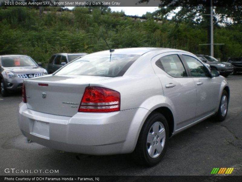 Bright Silver Metallic / Dark Slate Gray 2010 Dodge Avenger SXT