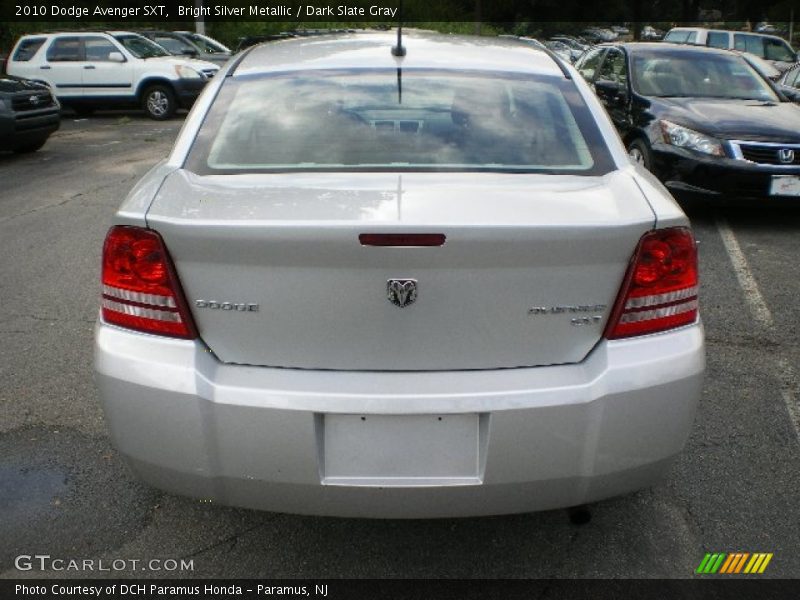 Bright Silver Metallic / Dark Slate Gray 2010 Dodge Avenger SXT