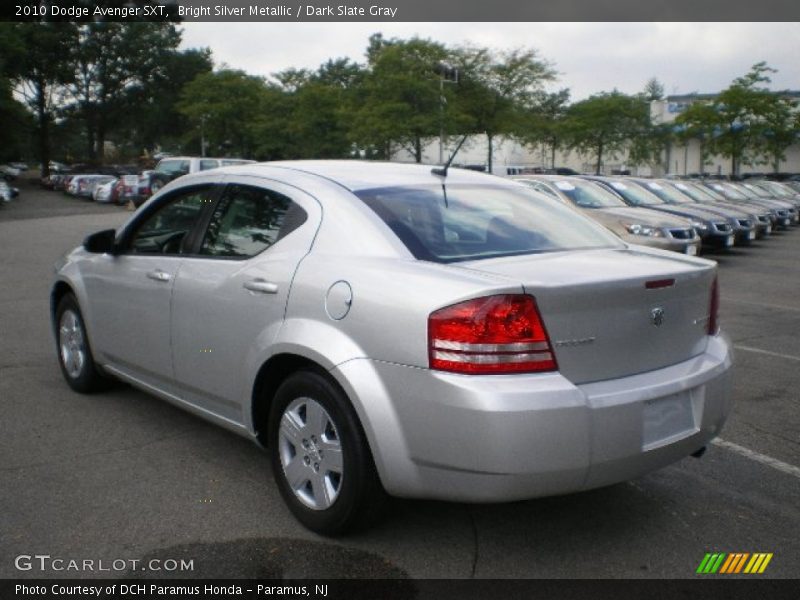 Bright Silver Metallic / Dark Slate Gray 2010 Dodge Avenger SXT