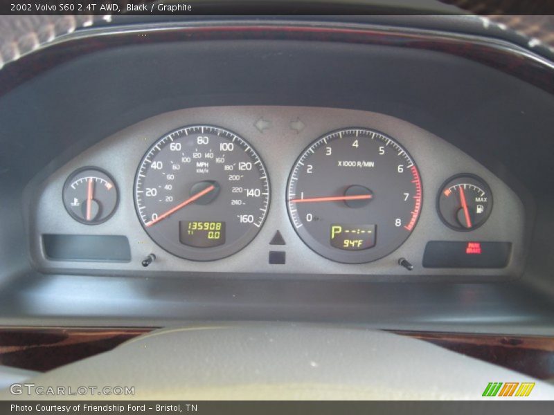 Black / Graphite 2002 Volvo S60 2.4T AWD