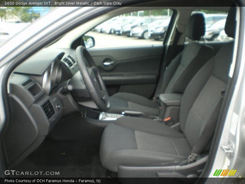 Bright Silver Metallic / Dark Slate Gray 2010 Dodge Avenger SXT