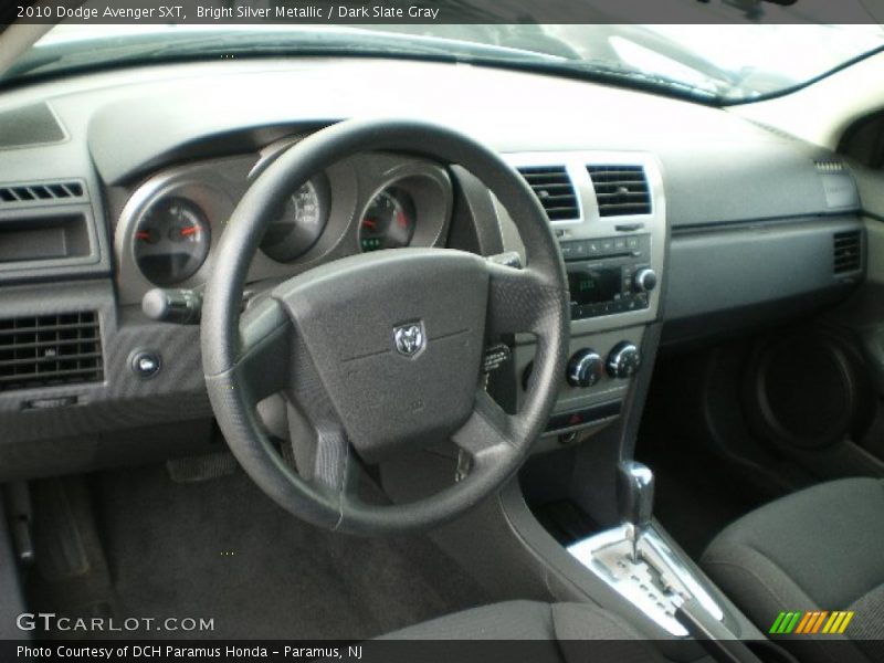 Bright Silver Metallic / Dark Slate Gray 2010 Dodge Avenger SXT