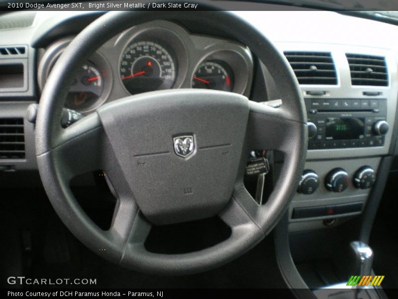 Bright Silver Metallic / Dark Slate Gray 2010 Dodge Avenger SXT