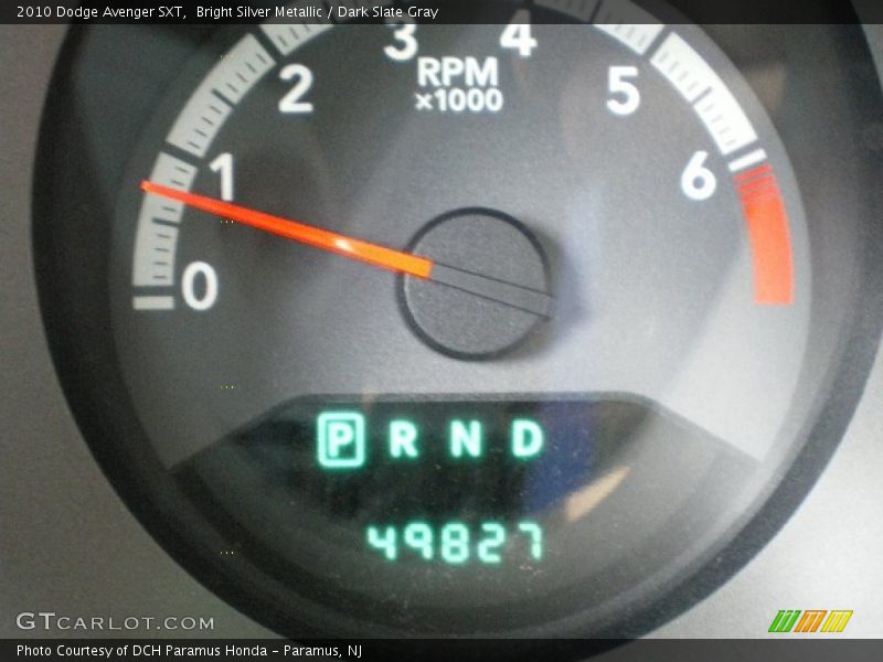 Bright Silver Metallic / Dark Slate Gray 2010 Dodge Avenger SXT