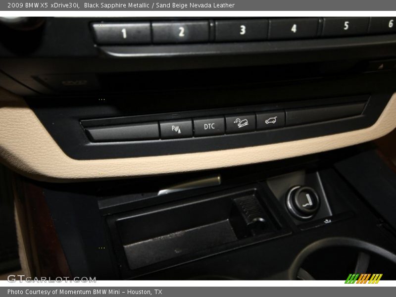 Black Sapphire Metallic / Sand Beige Nevada Leather 2009 BMW X5 xDrive30i