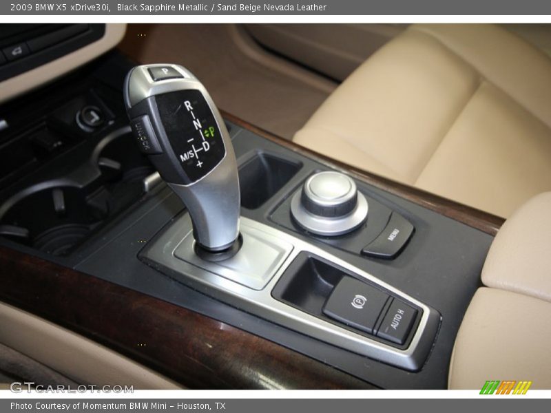 Black Sapphire Metallic / Sand Beige Nevada Leather 2009 BMW X5 xDrive30i