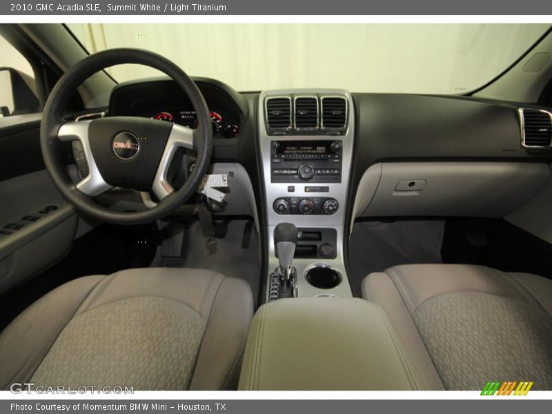 Summit White / Light Titanium 2010 GMC Acadia SLE