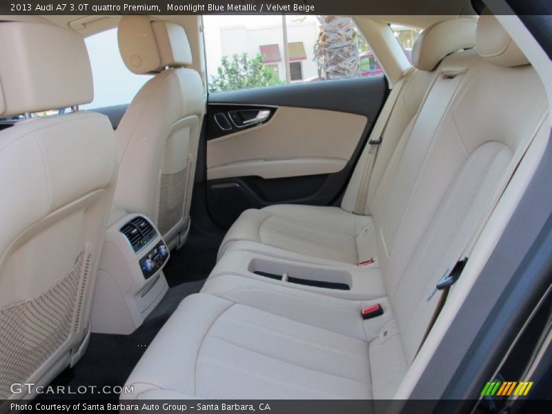 Rear Seat of 2013 A7 3.0T quattro Premium