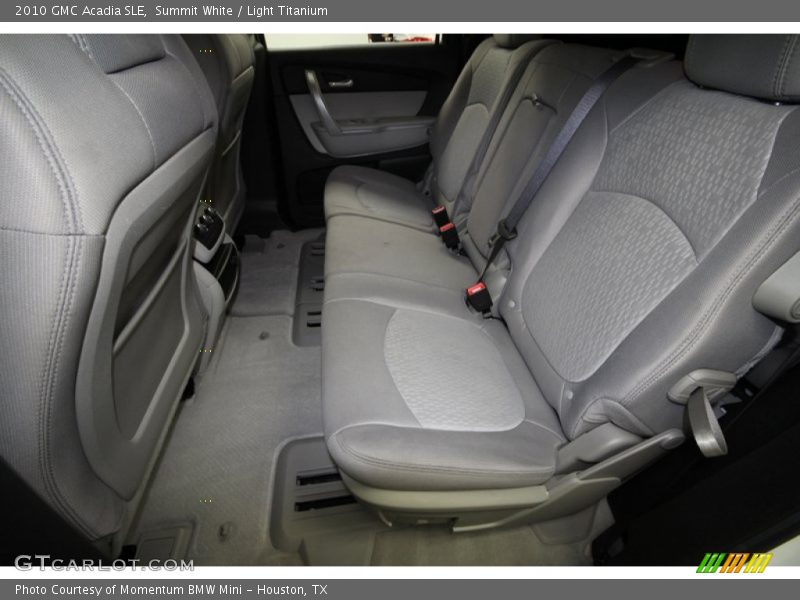 Summit White / Light Titanium 2010 GMC Acadia SLE