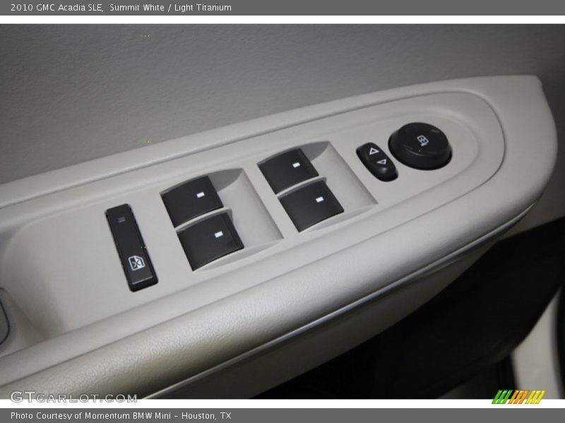 Summit White / Light Titanium 2010 GMC Acadia SLE