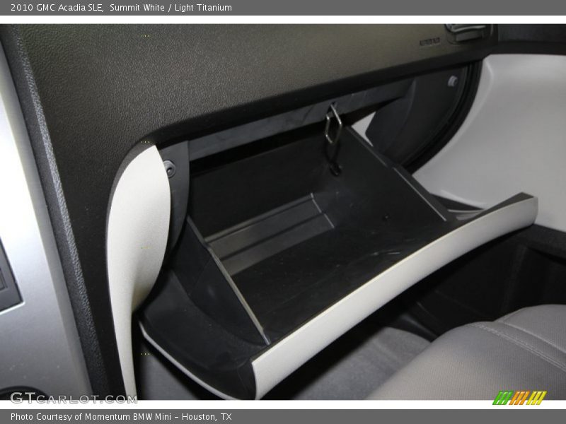 Summit White / Light Titanium 2010 GMC Acadia SLE