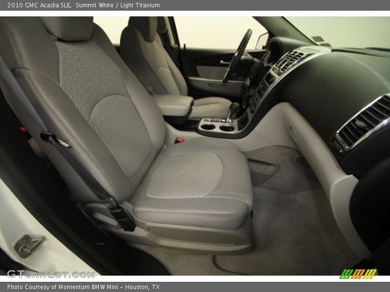 Summit White / Light Titanium 2010 GMC Acadia SLE