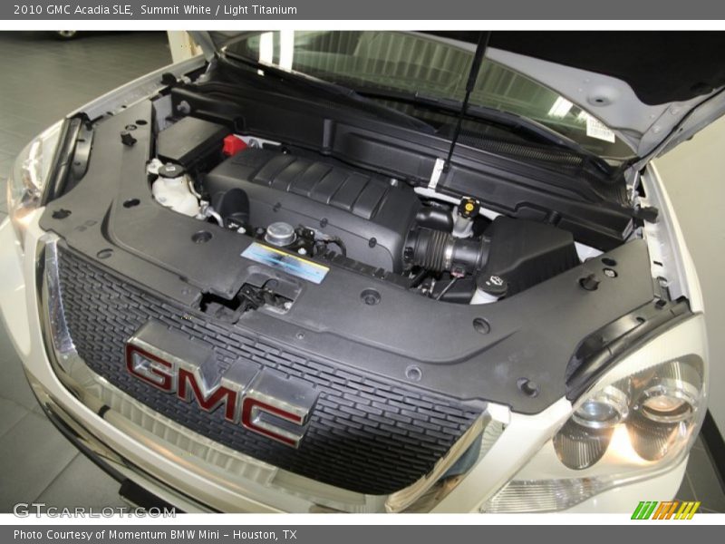 Summit White / Light Titanium 2010 GMC Acadia SLE