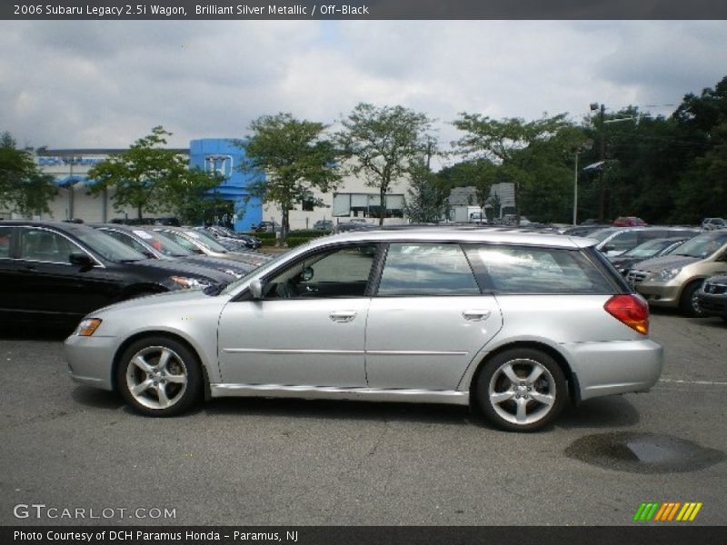 Brilliant Silver Metallic / Off-Black 2006 Subaru Legacy 2.5i Wagon