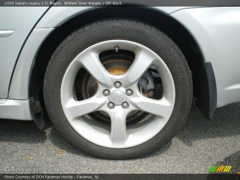 Brilliant Silver Metallic / Off-Black 2006 Subaru Legacy 2.5i Wagon
