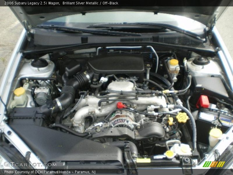 Brilliant Silver Metallic / Off-Black 2006 Subaru Legacy 2.5i Wagon