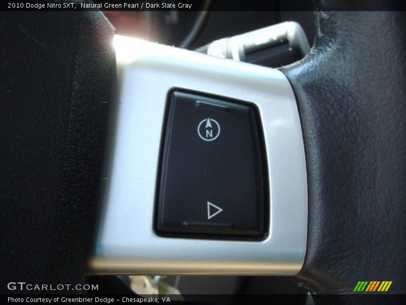Natural Green Pearl / Dark Slate Gray 2010 Dodge Nitro SXT