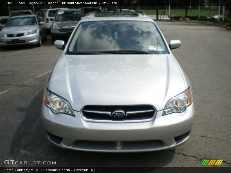Brilliant Silver Metallic / Off-Black 2006 Subaru Legacy 2.5i Wagon