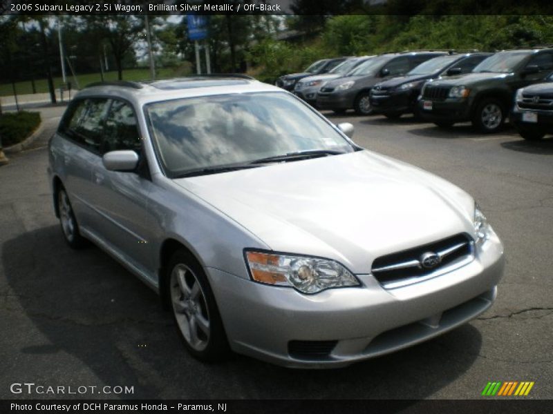 Brilliant Silver Metallic / Off-Black 2006 Subaru Legacy 2.5i Wagon