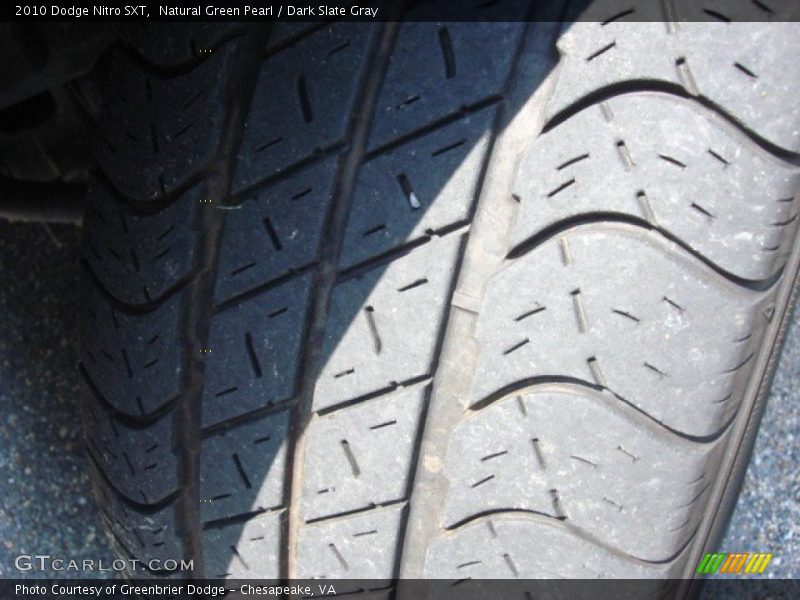 Natural Green Pearl / Dark Slate Gray 2010 Dodge Nitro SXT