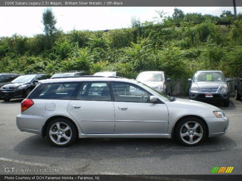 Brilliant Silver Metallic / Off-Black 2006 Subaru Legacy 2.5i Wagon