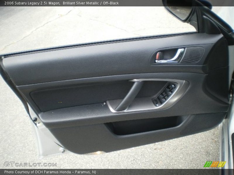 Brilliant Silver Metallic / Off-Black 2006 Subaru Legacy 2.5i Wagon