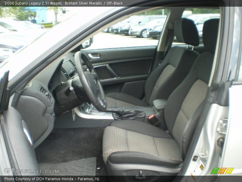 Brilliant Silver Metallic / Off-Black 2006 Subaru Legacy 2.5i Wagon