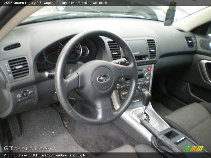 Brilliant Silver Metallic / Off-Black 2006 Subaru Legacy 2.5i Wagon