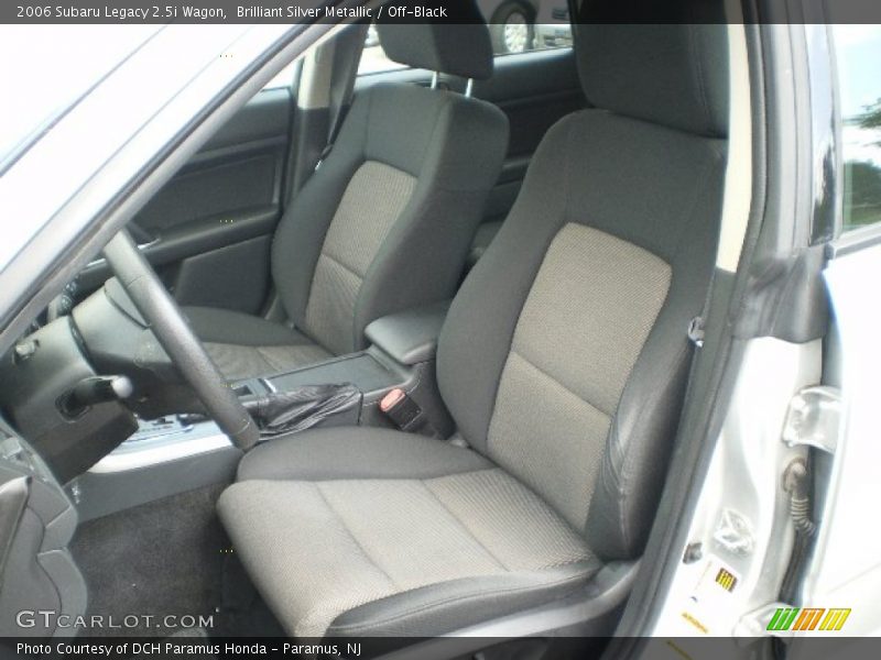 Brilliant Silver Metallic / Off-Black 2006 Subaru Legacy 2.5i Wagon