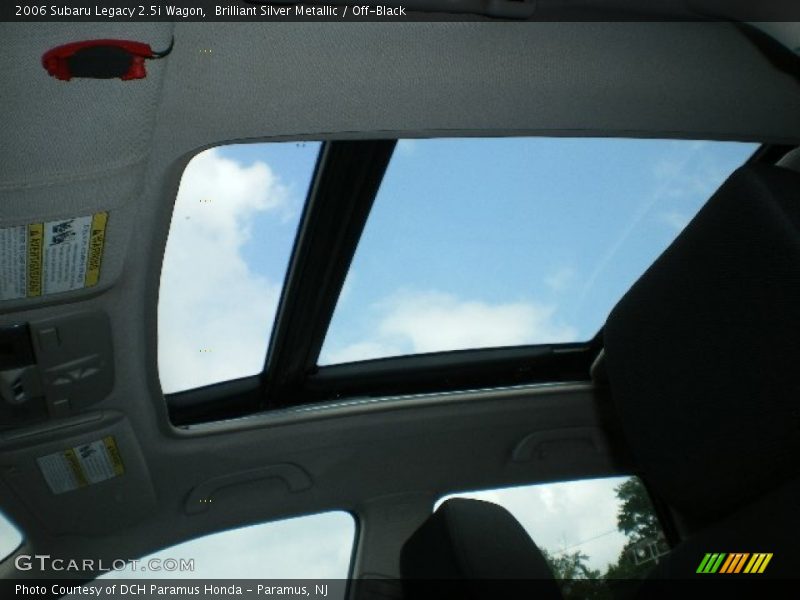 Brilliant Silver Metallic / Off-Black 2006 Subaru Legacy 2.5i Wagon