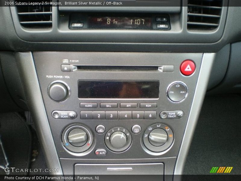 Brilliant Silver Metallic / Off-Black 2006 Subaru Legacy 2.5i Wagon